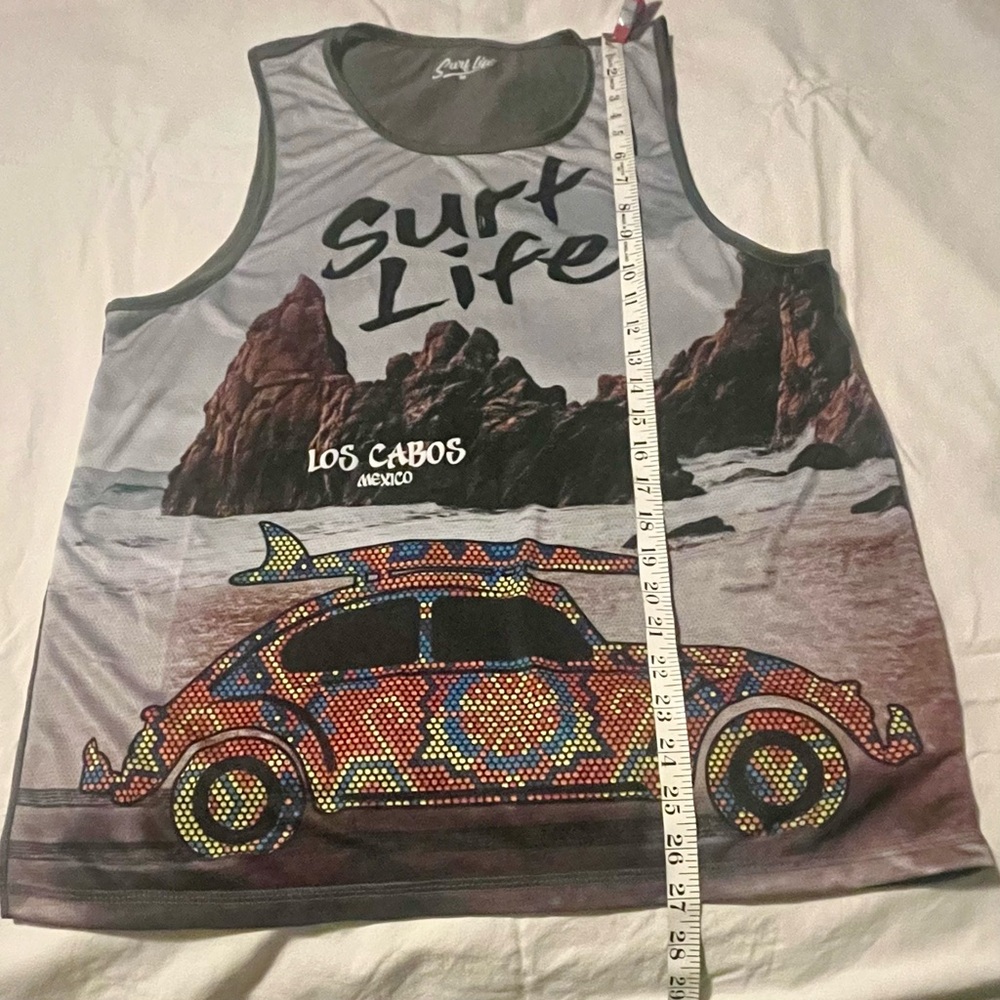 Brand New Surf Life Los Cabos Mexico Tank Top